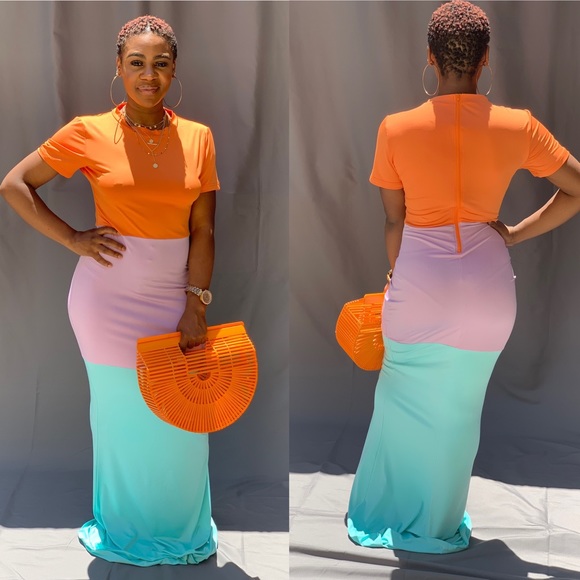 The Color Block Dress - Picture 1 of 1